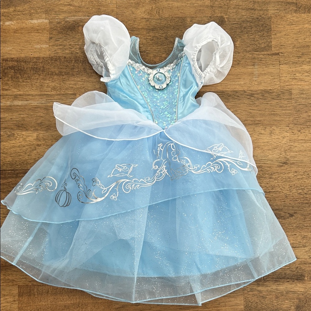 Disney Store Official Cinderella Kid’s Dress
